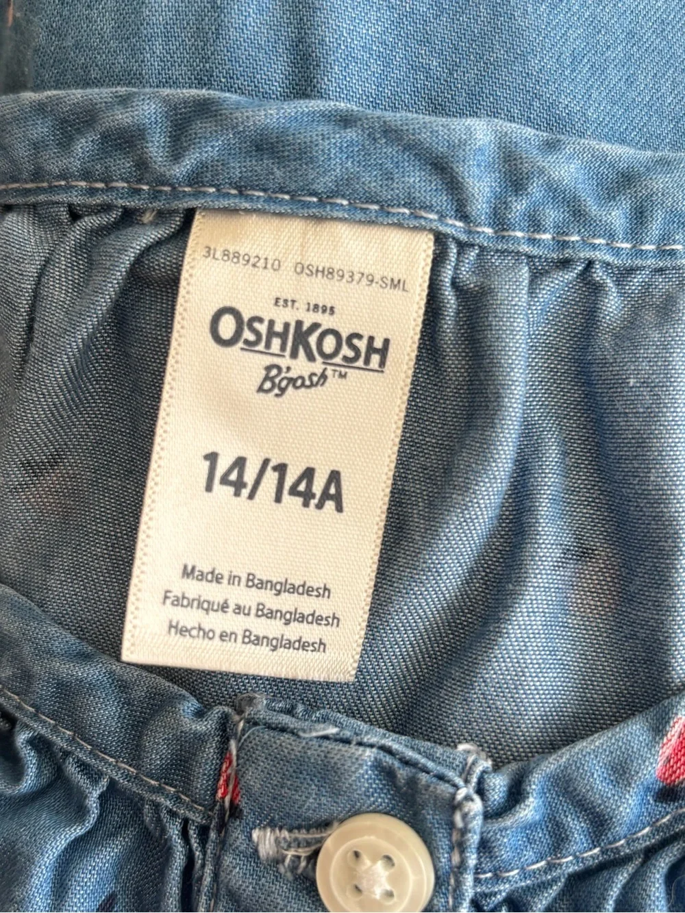 OshKosh Bgosh adorable lightweight
